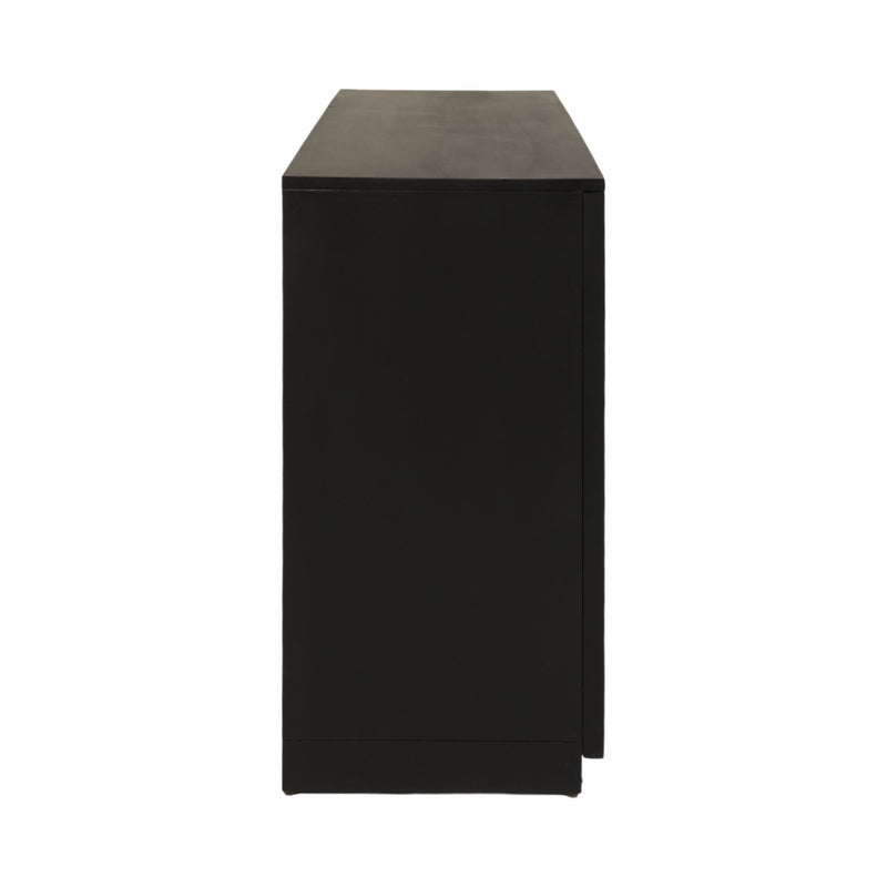 38" Brasvo Slate Chest, Black - Al Rugaib Furniture