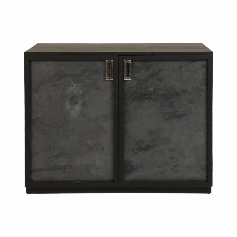 38" Brasvo Slate Chest, Black - Al Rugaib Furniture