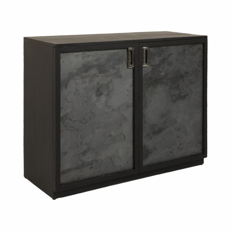 38" Brasvo Slate Chest, Black - Al Rugaib Furniture