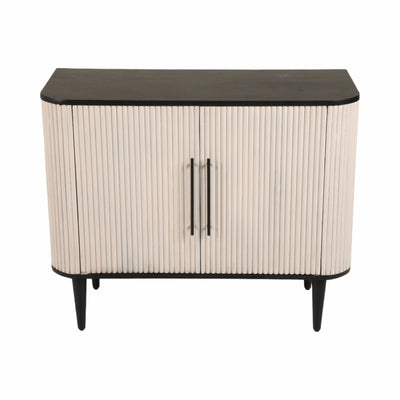 38" LOXLEY GREY WOOD CHEST - Al Rugaib Furniture