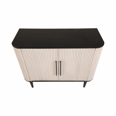 38" LOXLEY GREY WOOD CHEST - Al Rugaib Furniture