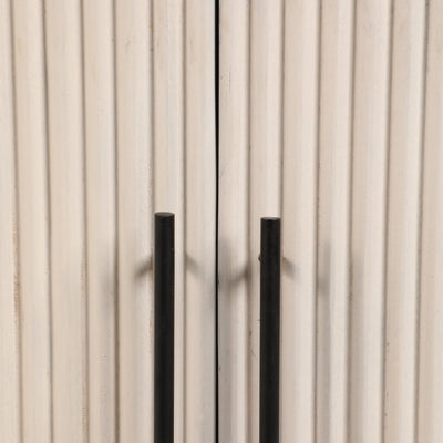 38" LOXLEY GREY WOOD CHEST - Al Rugaib Furniture