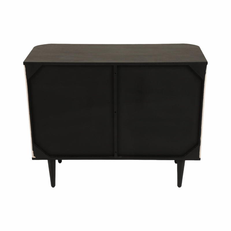 38" LOXLEY GREY WOOD CHEST - Al Rugaib Furniture