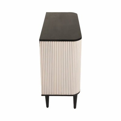 38" LOXLEY GREY WOOD CHEST - Al Rugaib Furniture