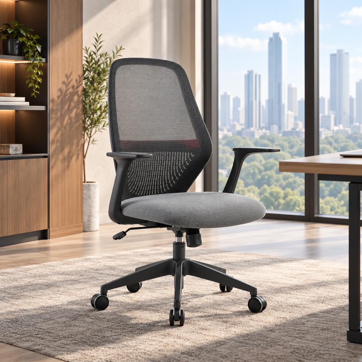 Black Single Layer Chair
