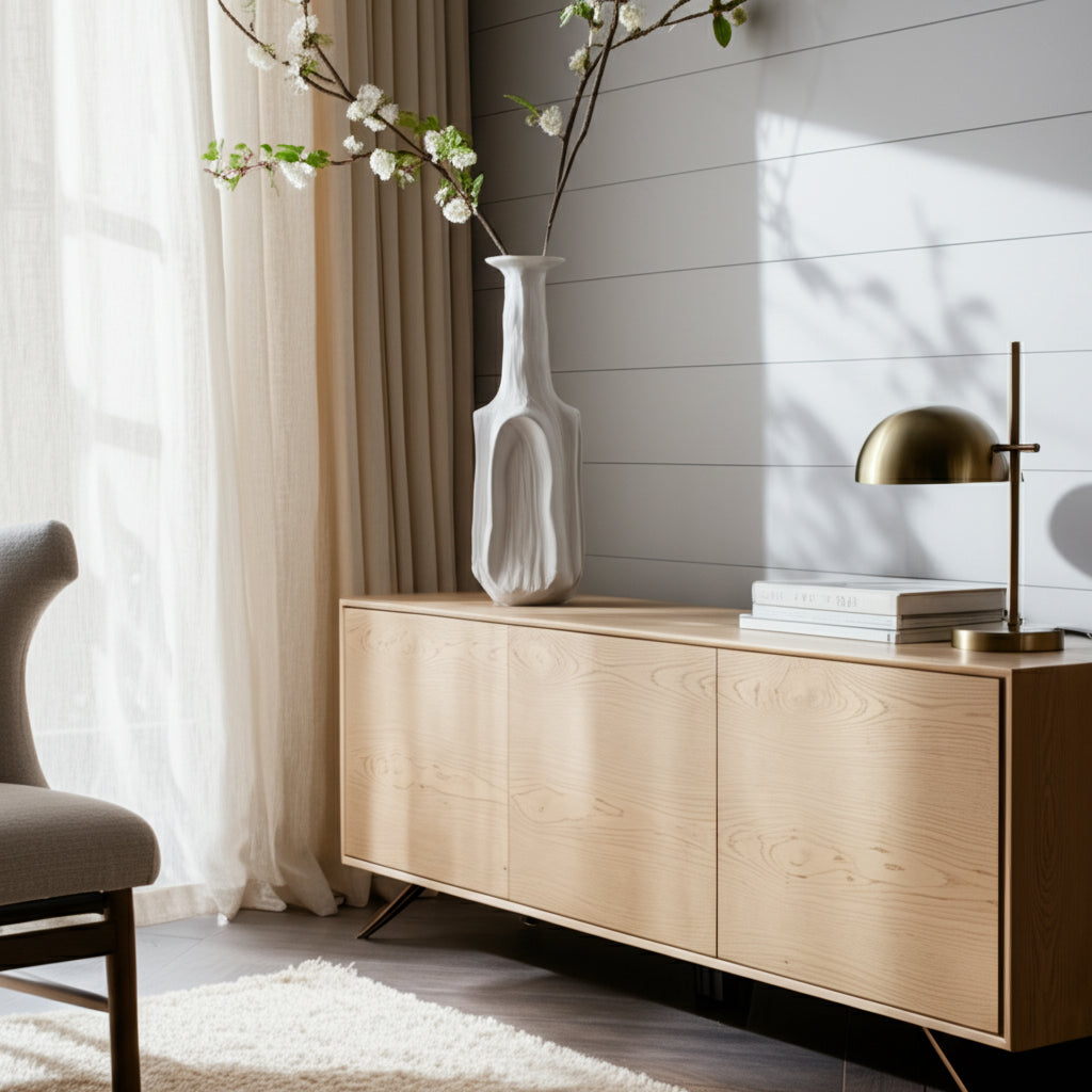وعاء فريدونيا الأبيض Fredonia White Vase
