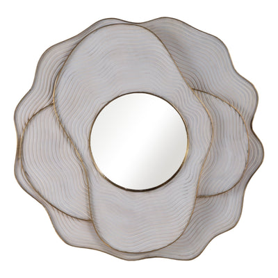 39x39" Kearny Layered Wood Wall Mirror - Al Rugaib Furniture