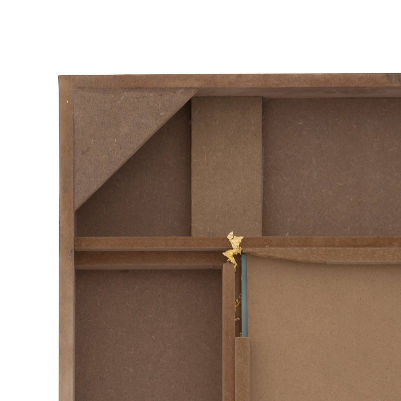 39X87, GOLD BARS RECTANGULAR MIRROR - Al Rugaib Furniture