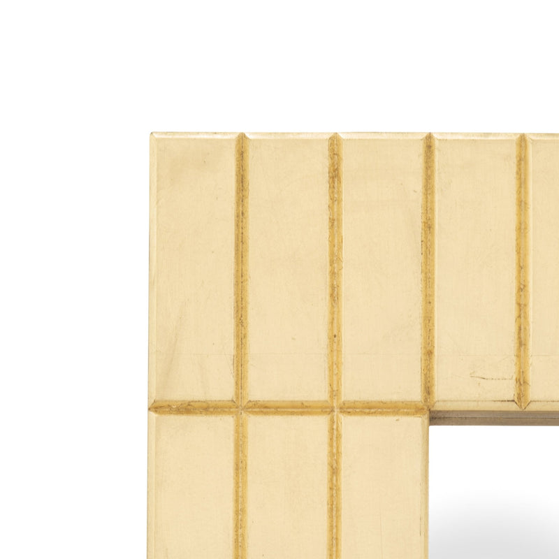 39X87, GOLD BARS RECTANGULAR MIRROR - Al Rugaib Furniture