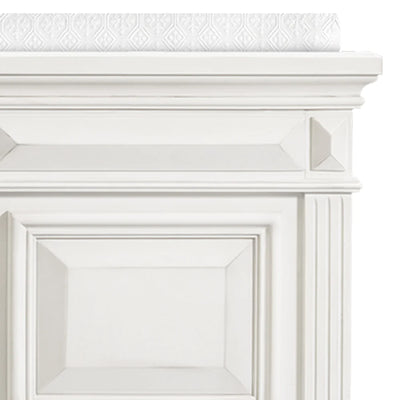 Calloway Panel Bed In White