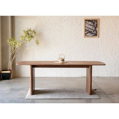 Milav DINING TABLE  LONG Wood Top