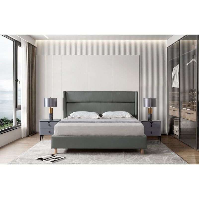 Starlit Sleeper Grey King Bed x W196
