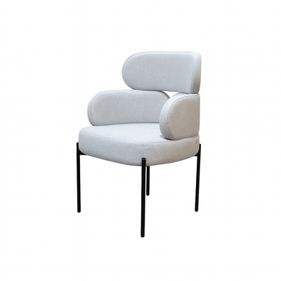 Sylvie Light Grey Dining Chair