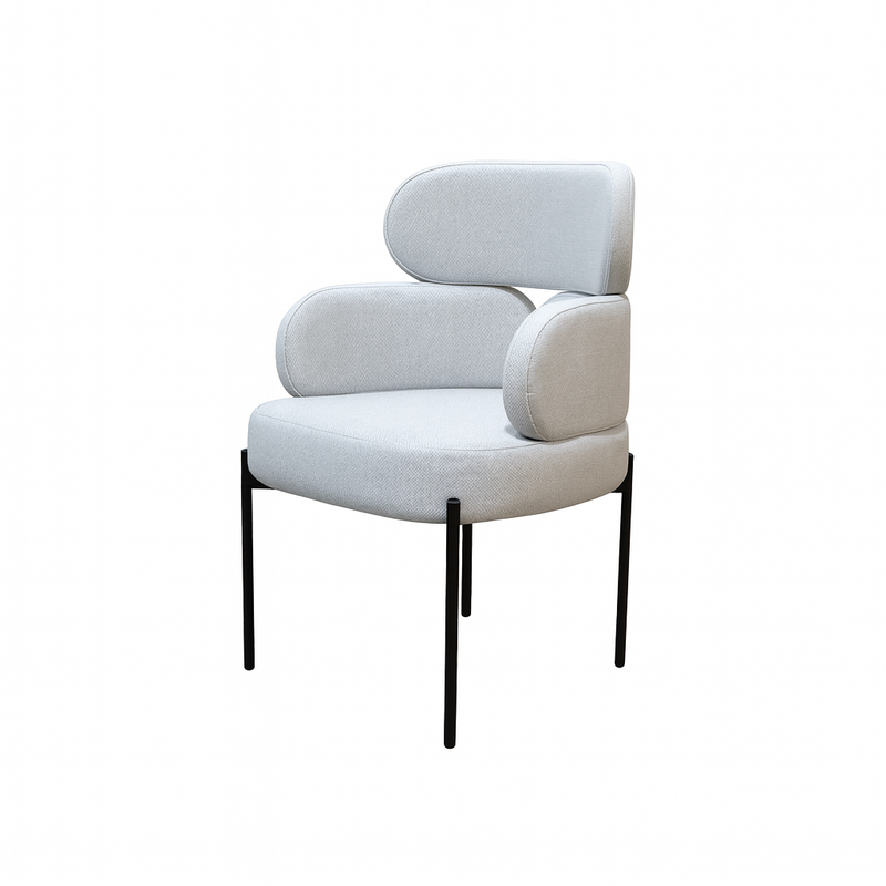 Sylvie Light Grey Dining Chair