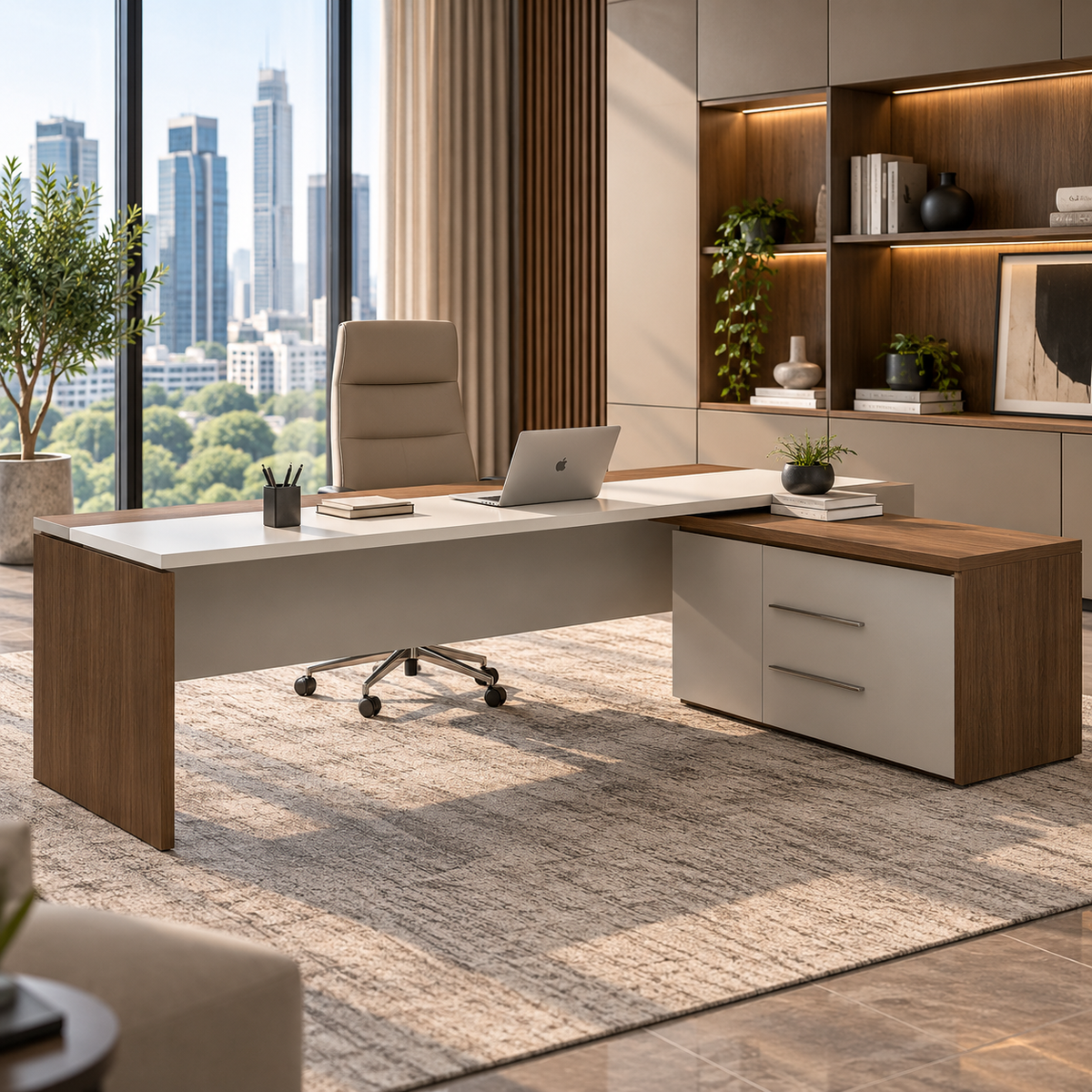 Desk Table - Left Hand