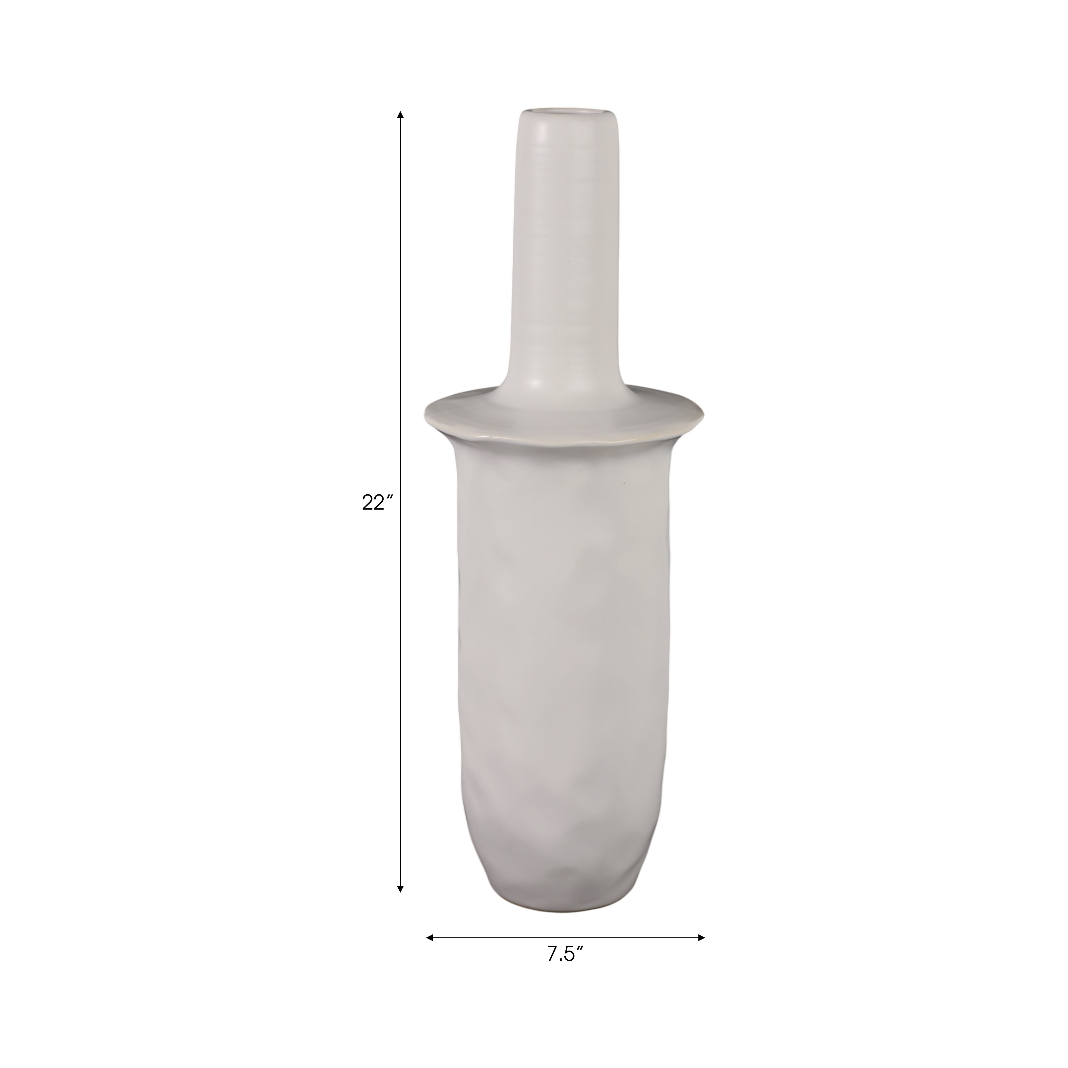 مزهرية ميراج كريمية Mirage Cream Vase