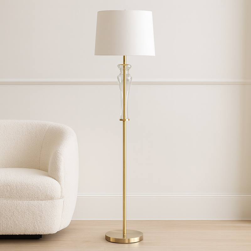 PEARL GOLDEN FLOOR  LAMP