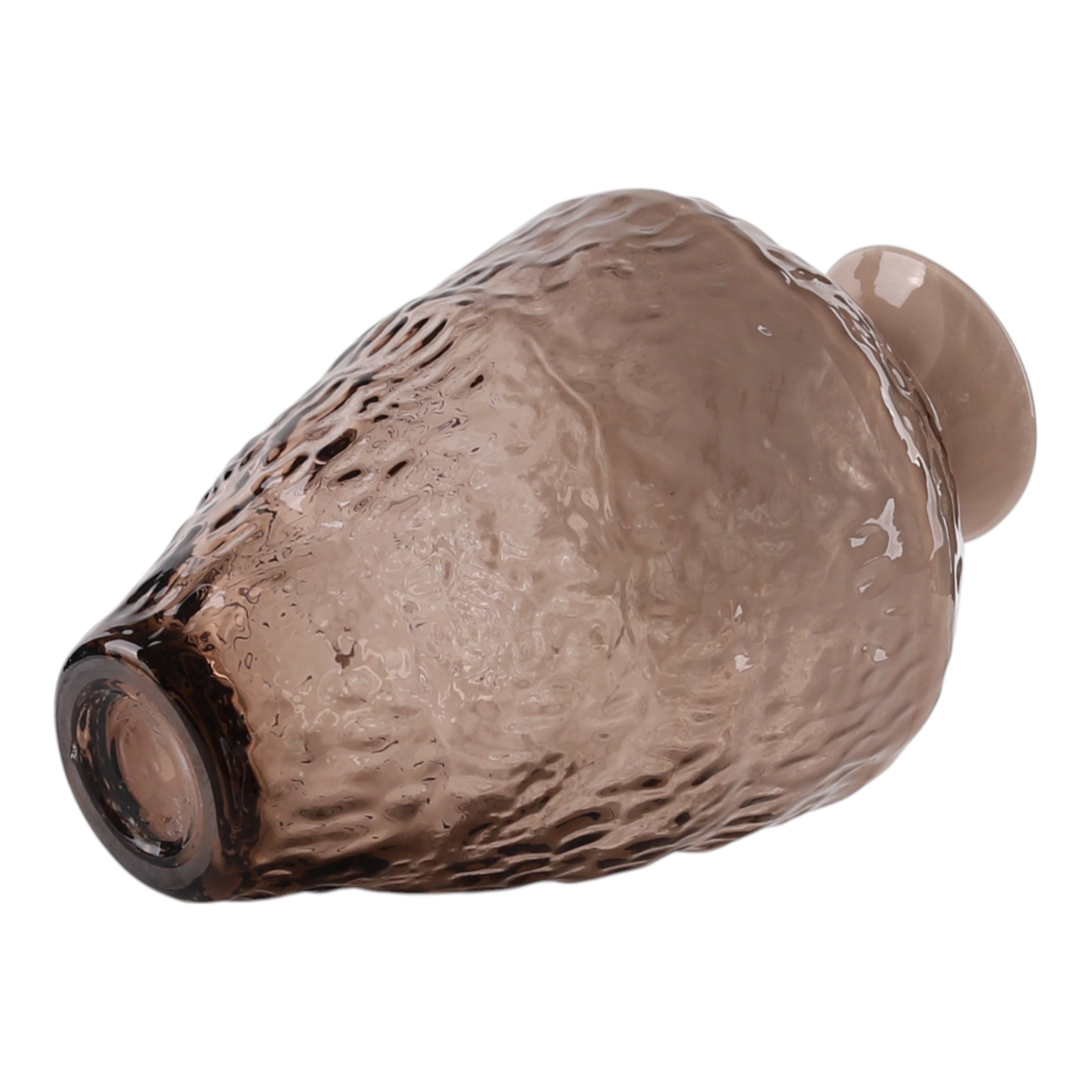 الزهرية الزجاجية البنية تيرزاه Tirzah Brown Glass Vase