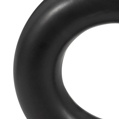 Cer, 9 Round Cut-Out Vase, Black