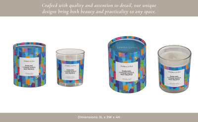 4" 7 OZ I CHASE GOALS BOXED CANDLE - Al Rugaib Furniture