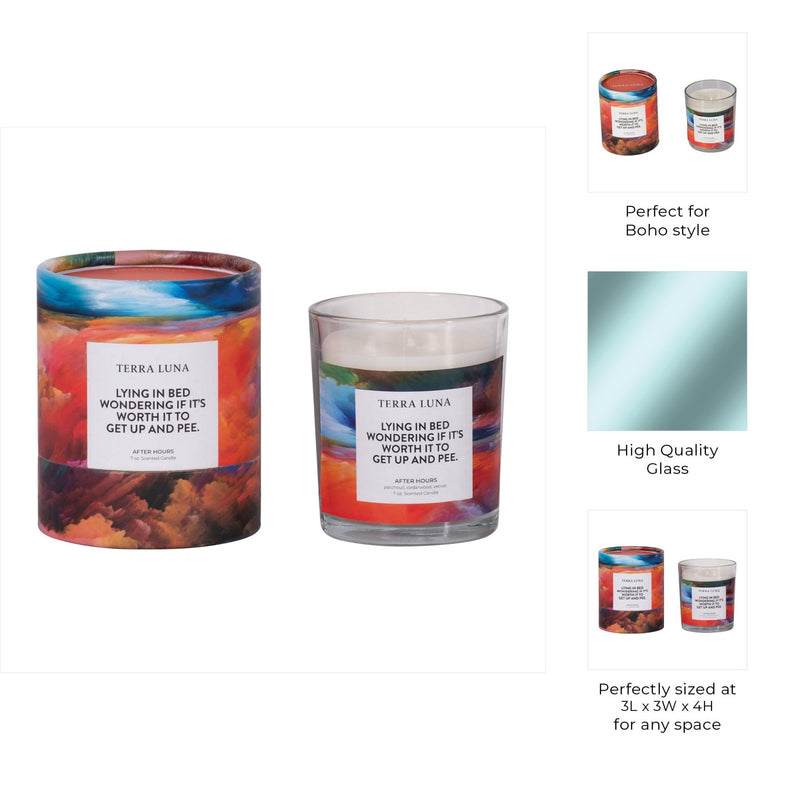 4" 7 OZ LYING IN BED BOXED CANDLE - Al Rugaib Furniture