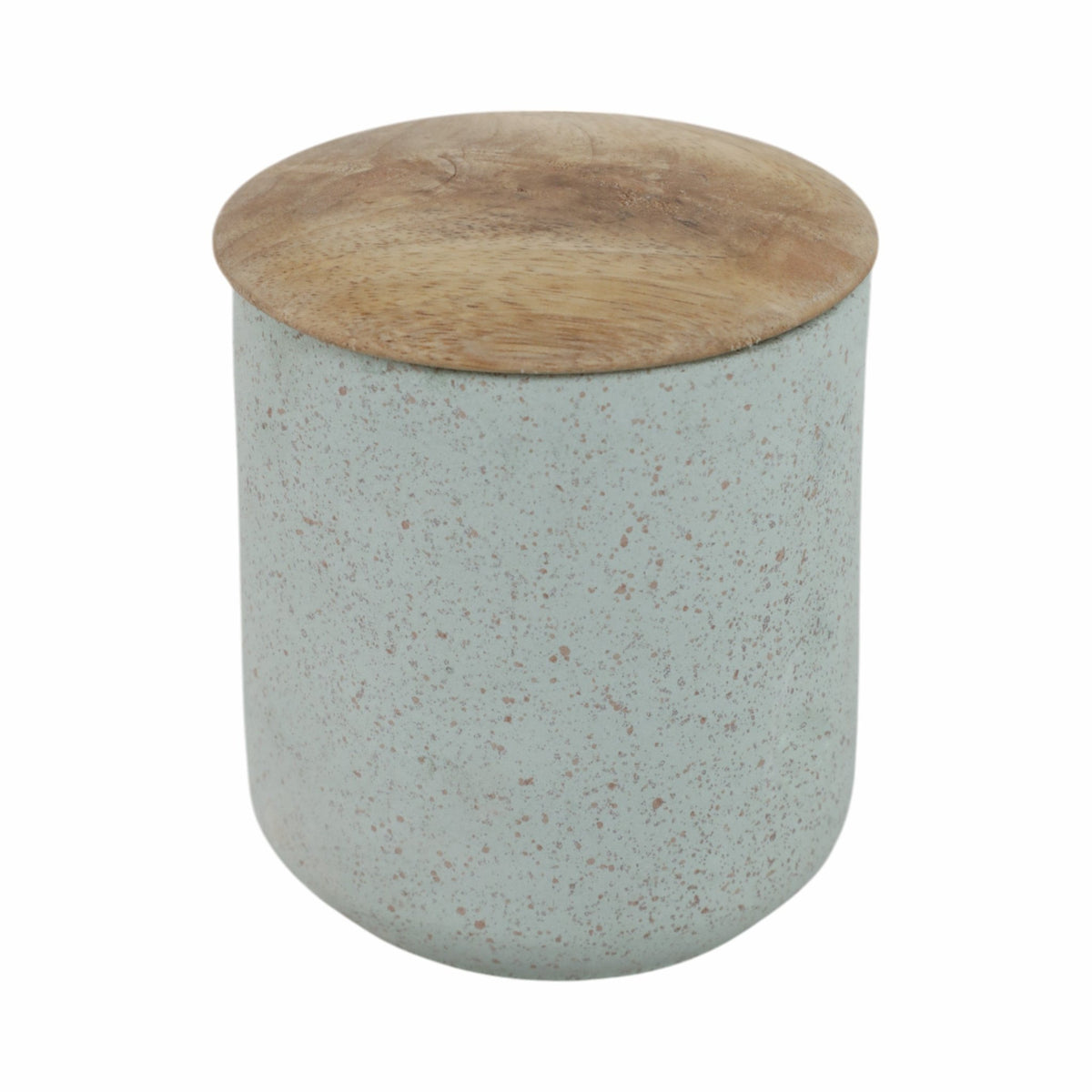 4" 9oz Wild Jasmine & Daisy Tall Cndle W/lid, Blue Candles| Sagebrook Home