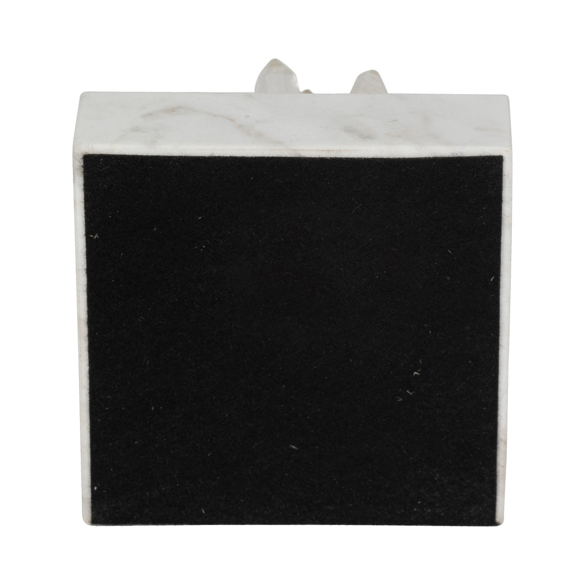 4" Julia Short Crystal And Marble Block Table Decors| Sagebrook Home