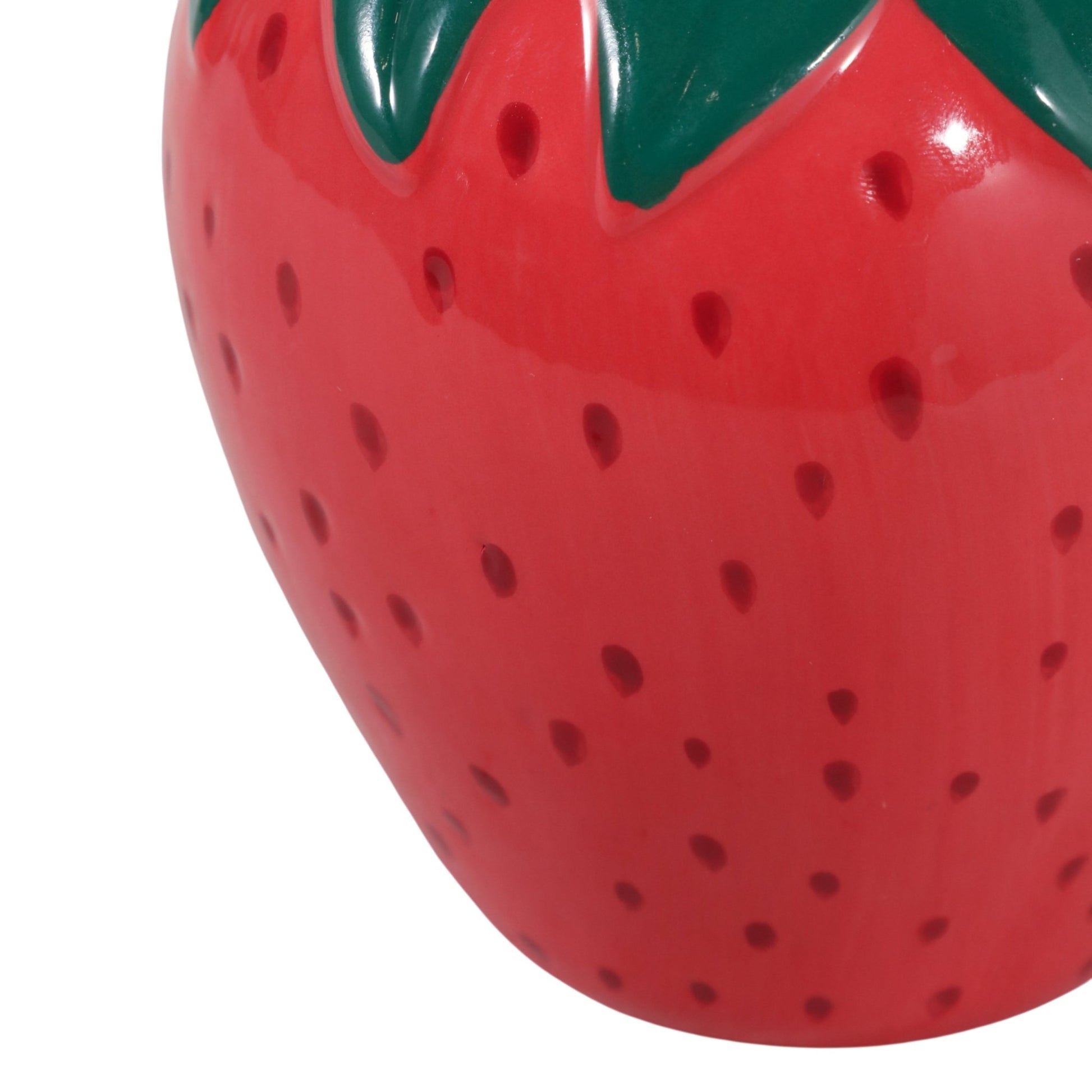 4" Strawberry Pencil Cup, Red Box| Sagebrook Home