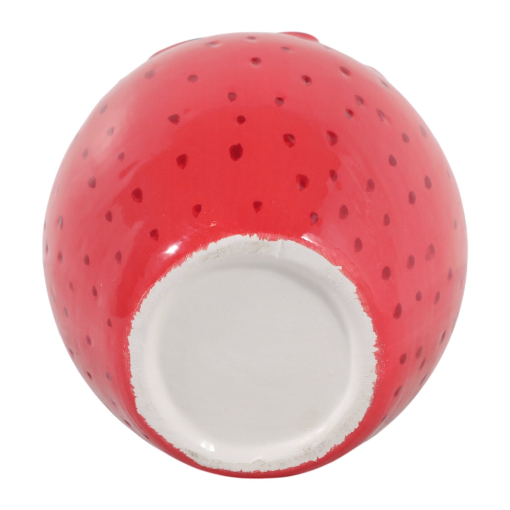 4" Strawberry Pencil Cup, Red Box| Sagebrook Home