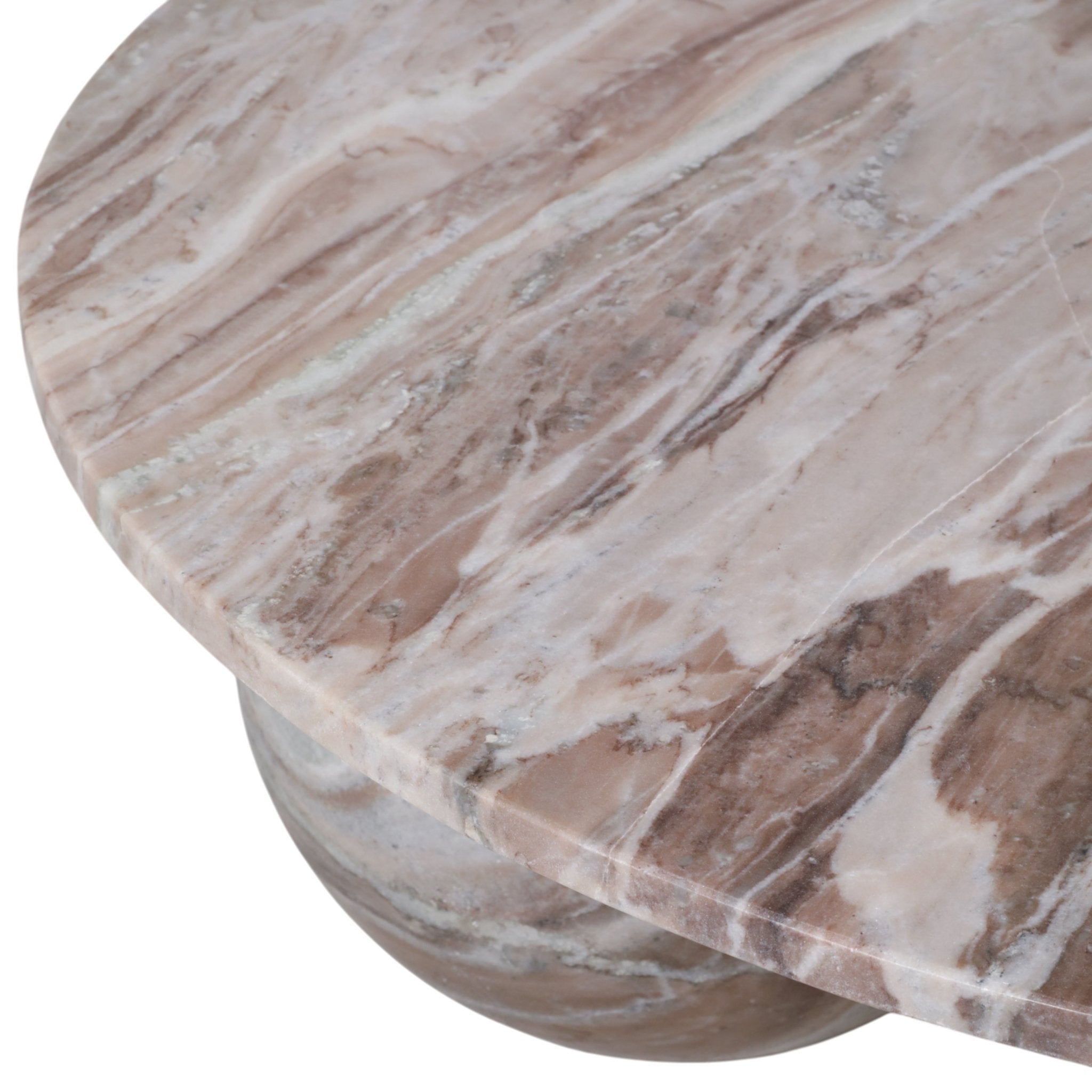 40" Laszlo Marble Sphere Coffee Table Coffee Tables| Sagebrook Home
