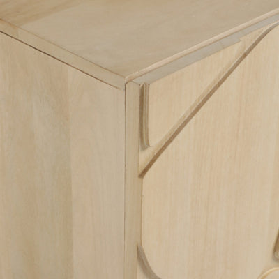 40" Occento Wood Chest, Brown - Al Rugaib Furniture