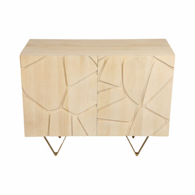 40" Occento Wood Chest, Brown - Al Rugaib Furniture