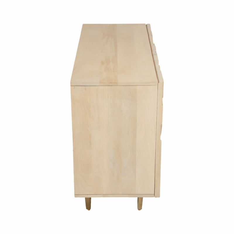 40" Occento Wood Chest, Brown - Al Rugaib Furniture