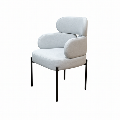 Sylvie Light Grey Dining Chair