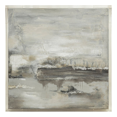 40X40 ALLERDALE ACRYLIC FRAME HANDPAINTED WALL ART - Al Rugaib Furniture