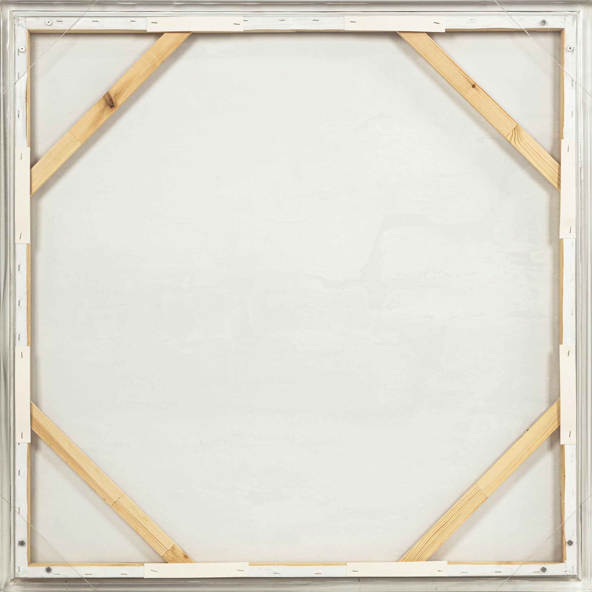 40X40 ALLERDALE ACRYLIC FRAME HANDPAINTED WALL ART Wall Art| Sagebrook Home