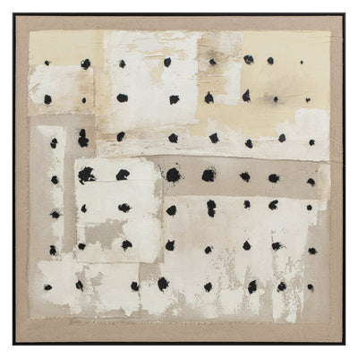 40x40 Chalfont Handpainted Wall Art - Al Rugaib Furniture