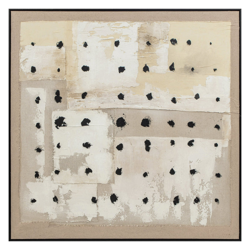 40x40 Chalfont Handpainted Wall Art - Al Rugaib Furniture