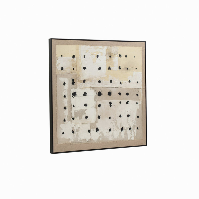 40x40 Chalfont Handpainted Wall Art - Al Rugaib Furniture