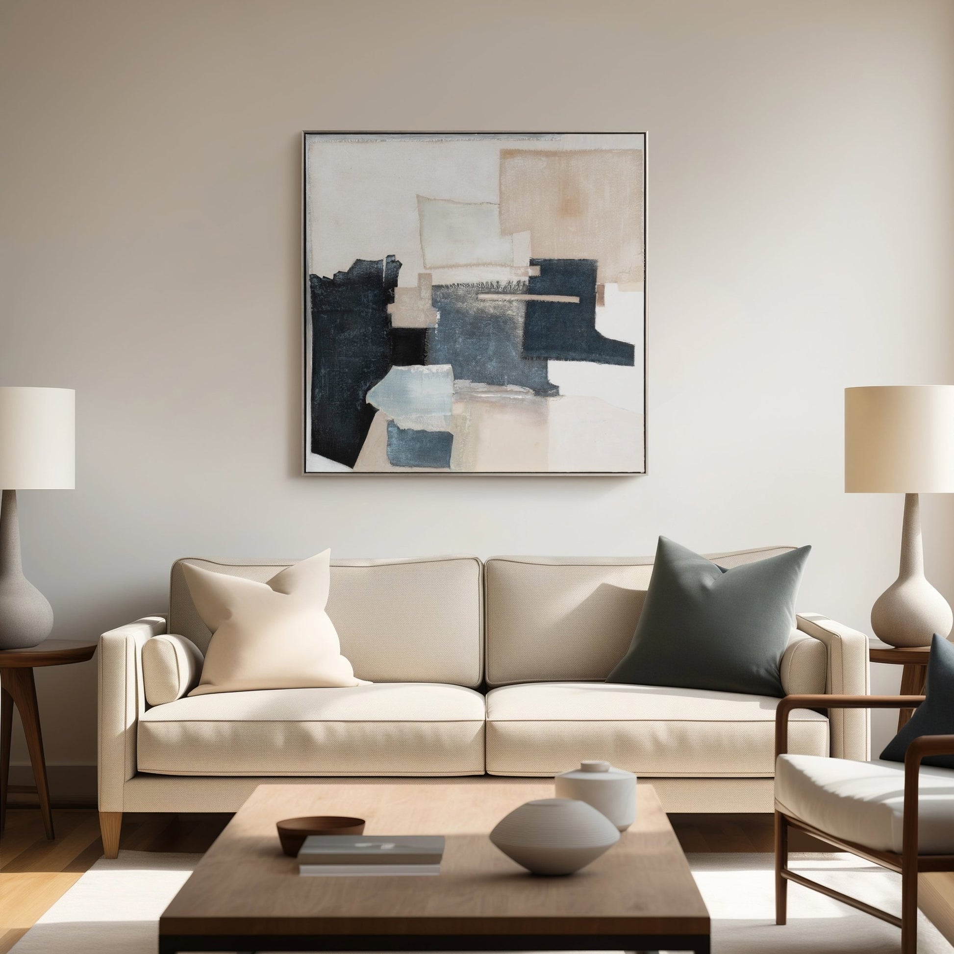 40x40 Elowen Handpainted Wall Art Wall Art| Sagebrook Home
