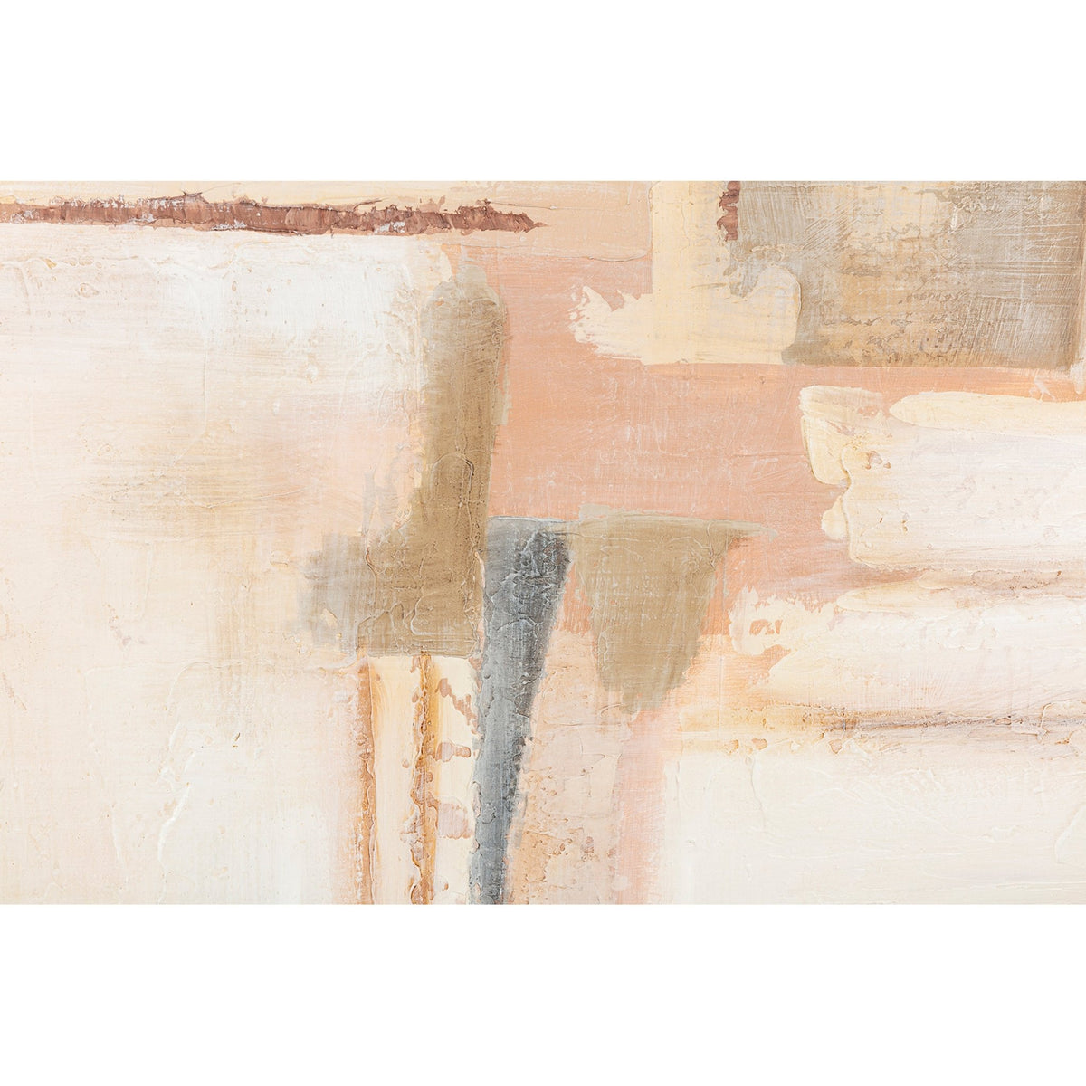 40X40 ENFIELD ACRYLIC FRAME HANDPAINTED WALL ART Wall Art| Sagebrook Home