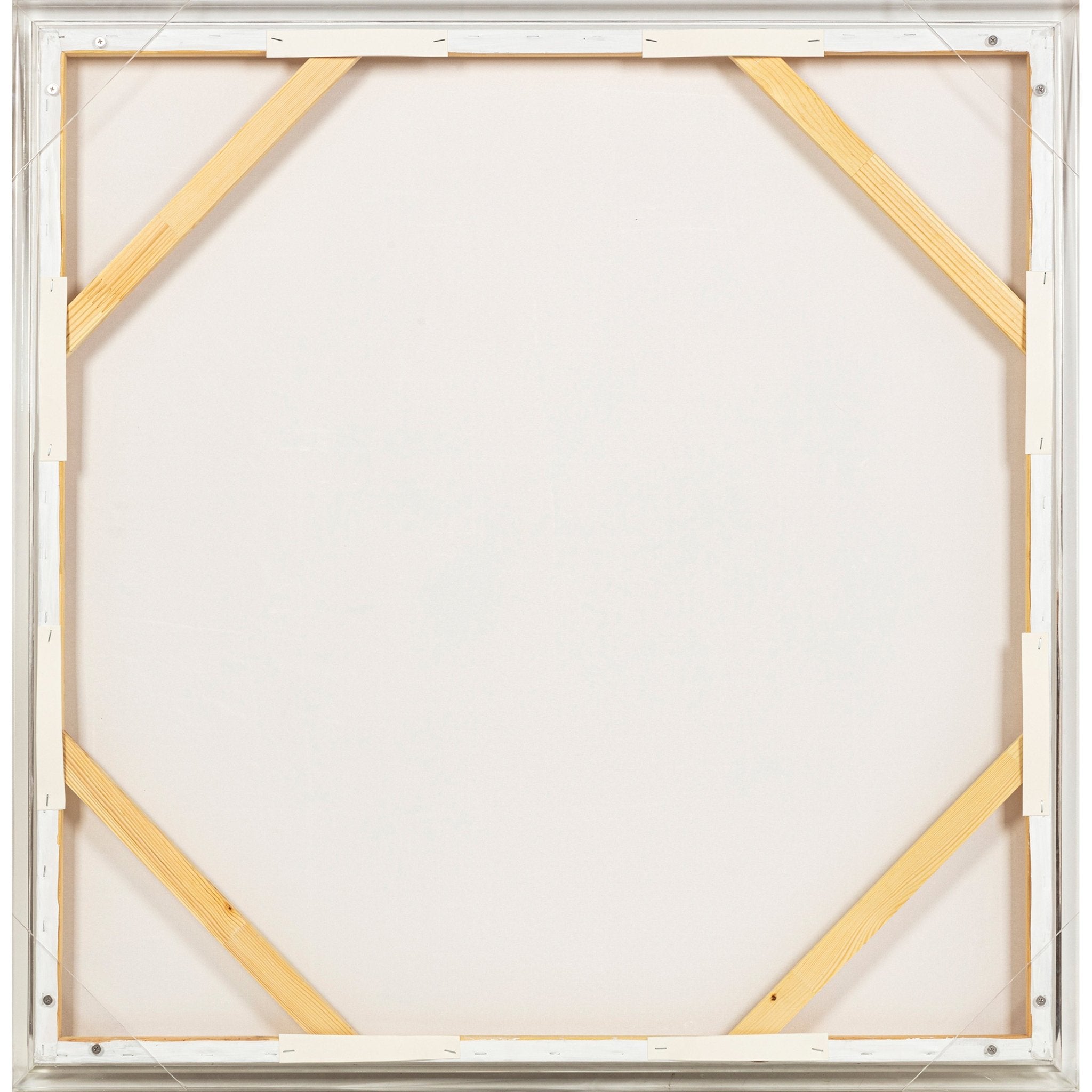 40X40 ENFIELD ACRYLIC FRAME HANDPAINTED WALL ART Wall Art| Sagebrook Home