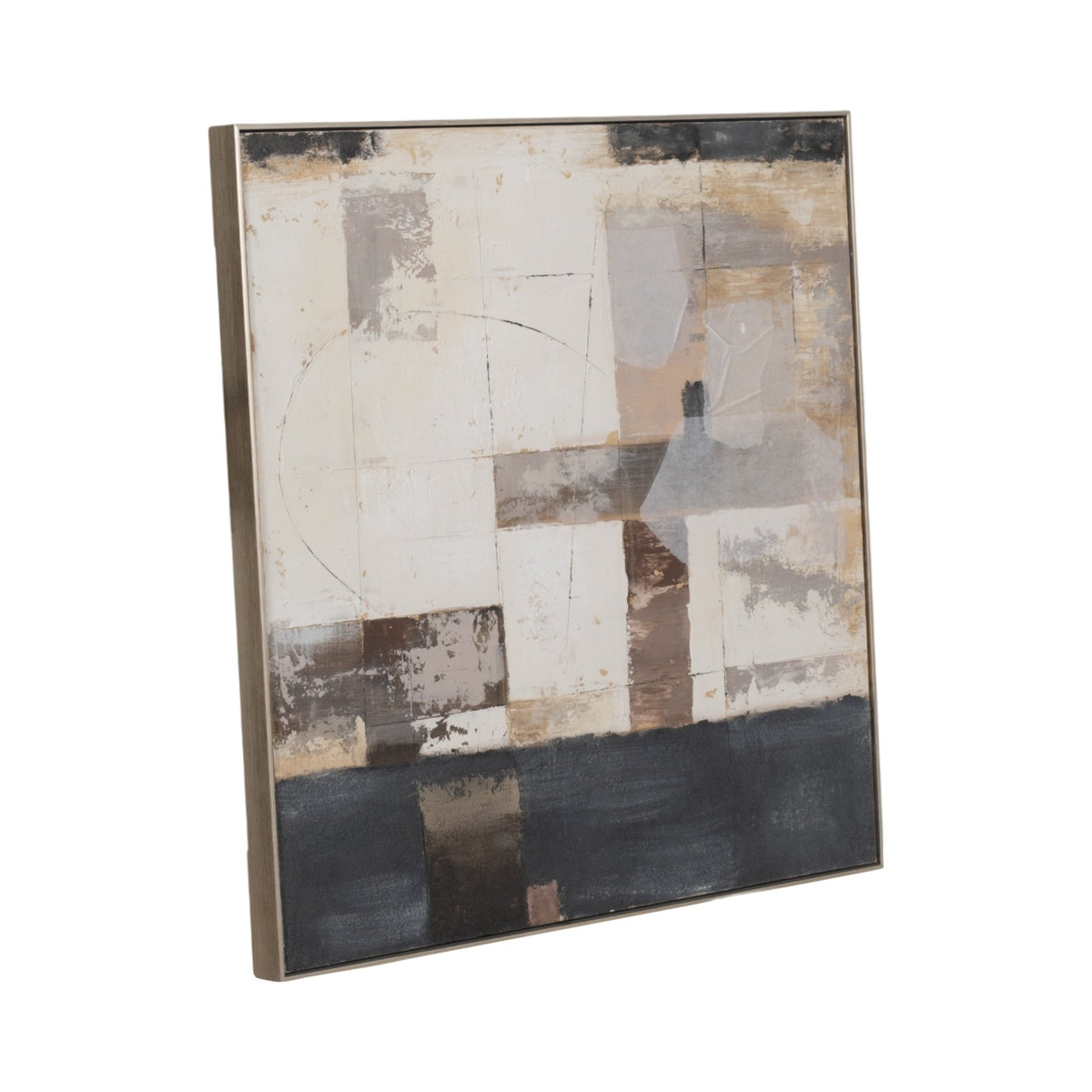 40X40 KOHEN HANDPAINTED WALL ART Wall Art| Sagebrook Home