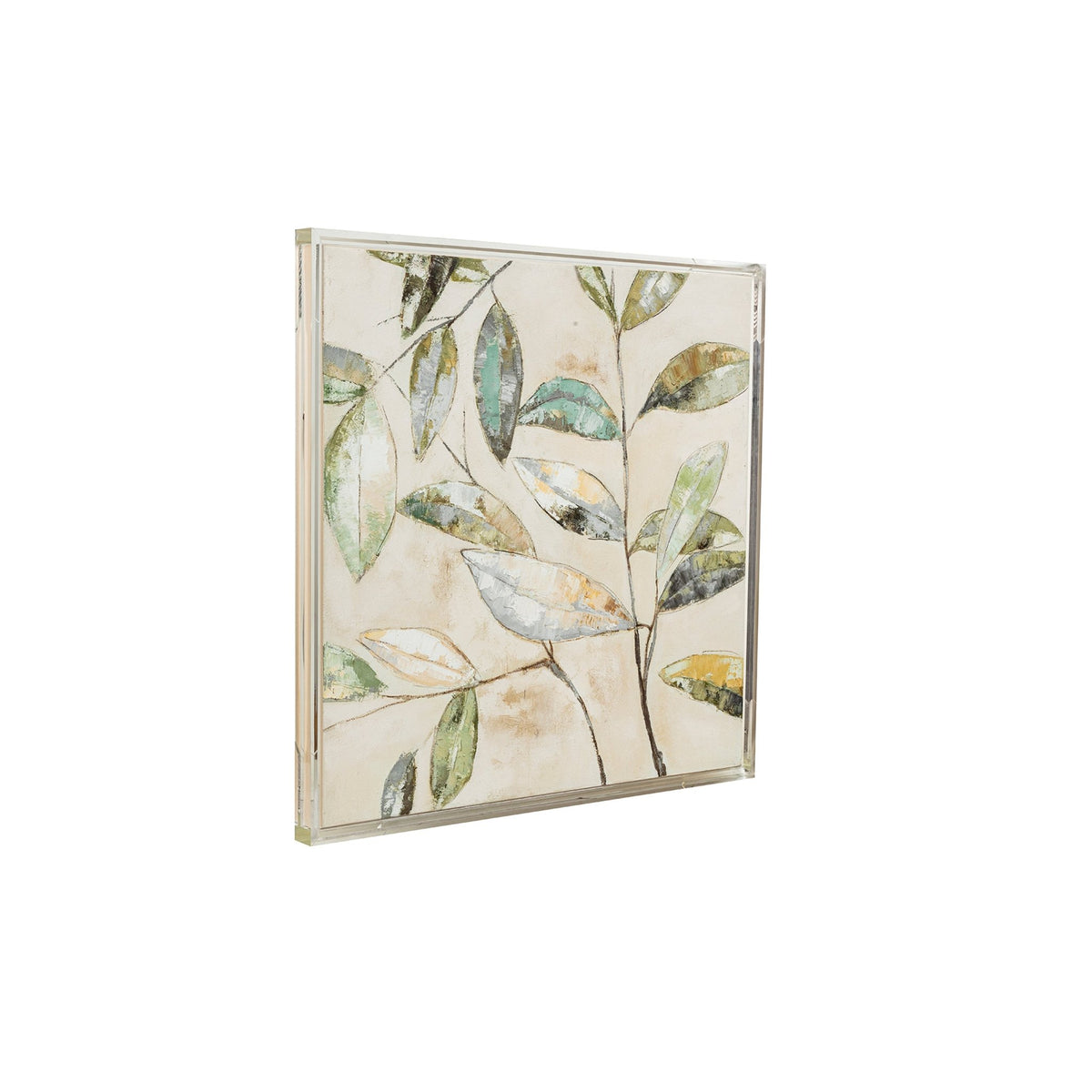 40x40 Lambeth Acrylic Frame Handpainted Wall Art Wall Art| Sagebrook Home