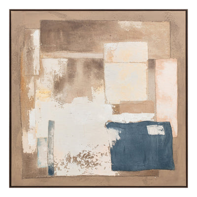 40x40 Merton Handpainted Wall Art - Al Rugaib Furniture