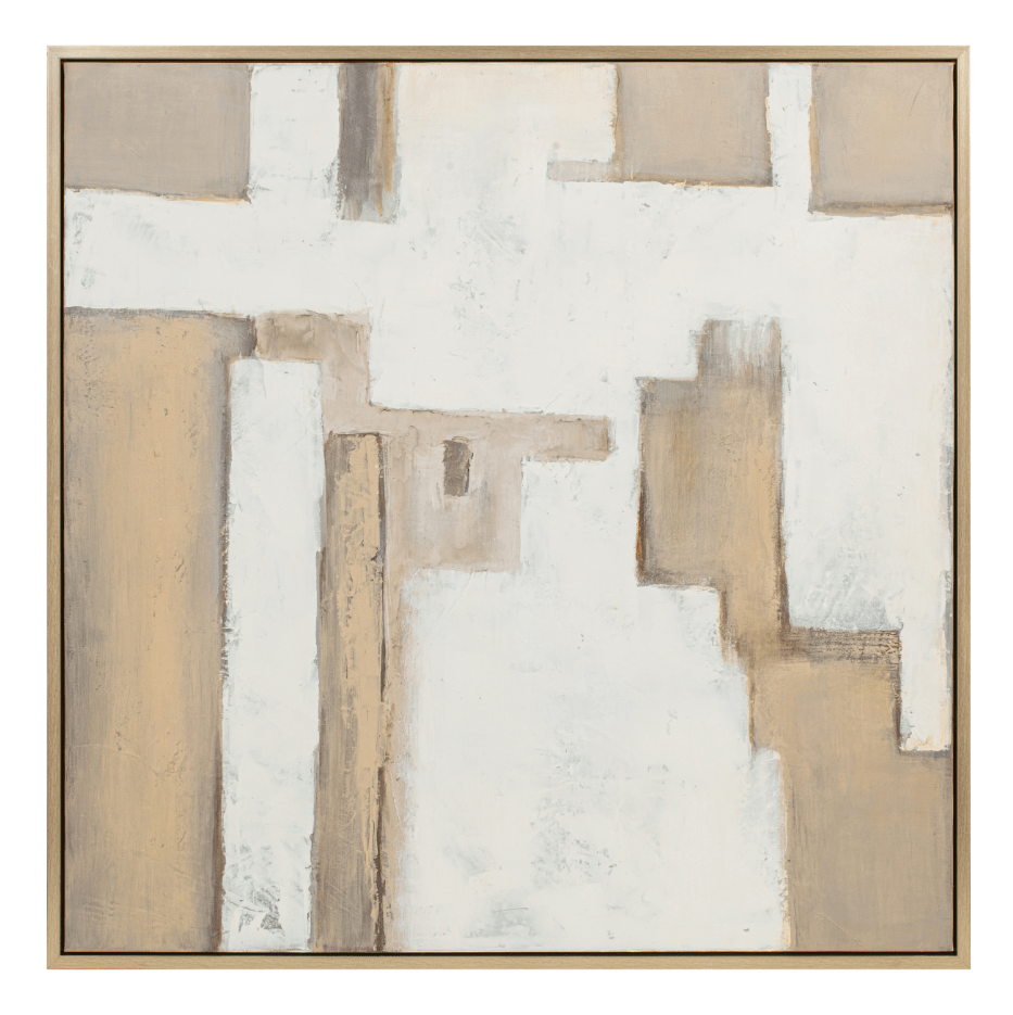 40X40 RENALDO HANDPAINTED WALL ART Wall Art| Sagebrook Home