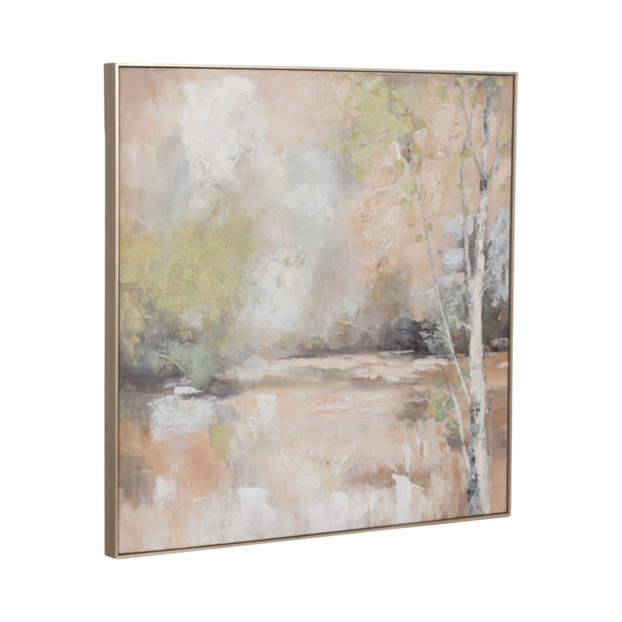 40x40 Serene Handpainted Wall Art Wall Art| Sagebrook Home