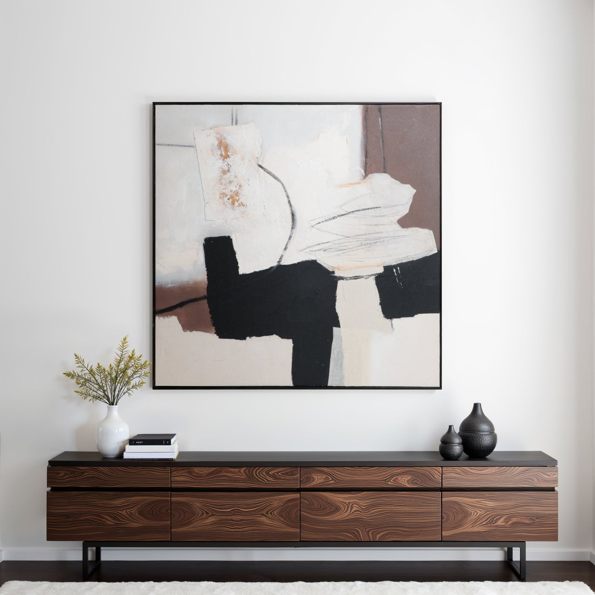 40X40 TIAGO HANDPAINTED WALL ART Wall Art| Sagebrook Home