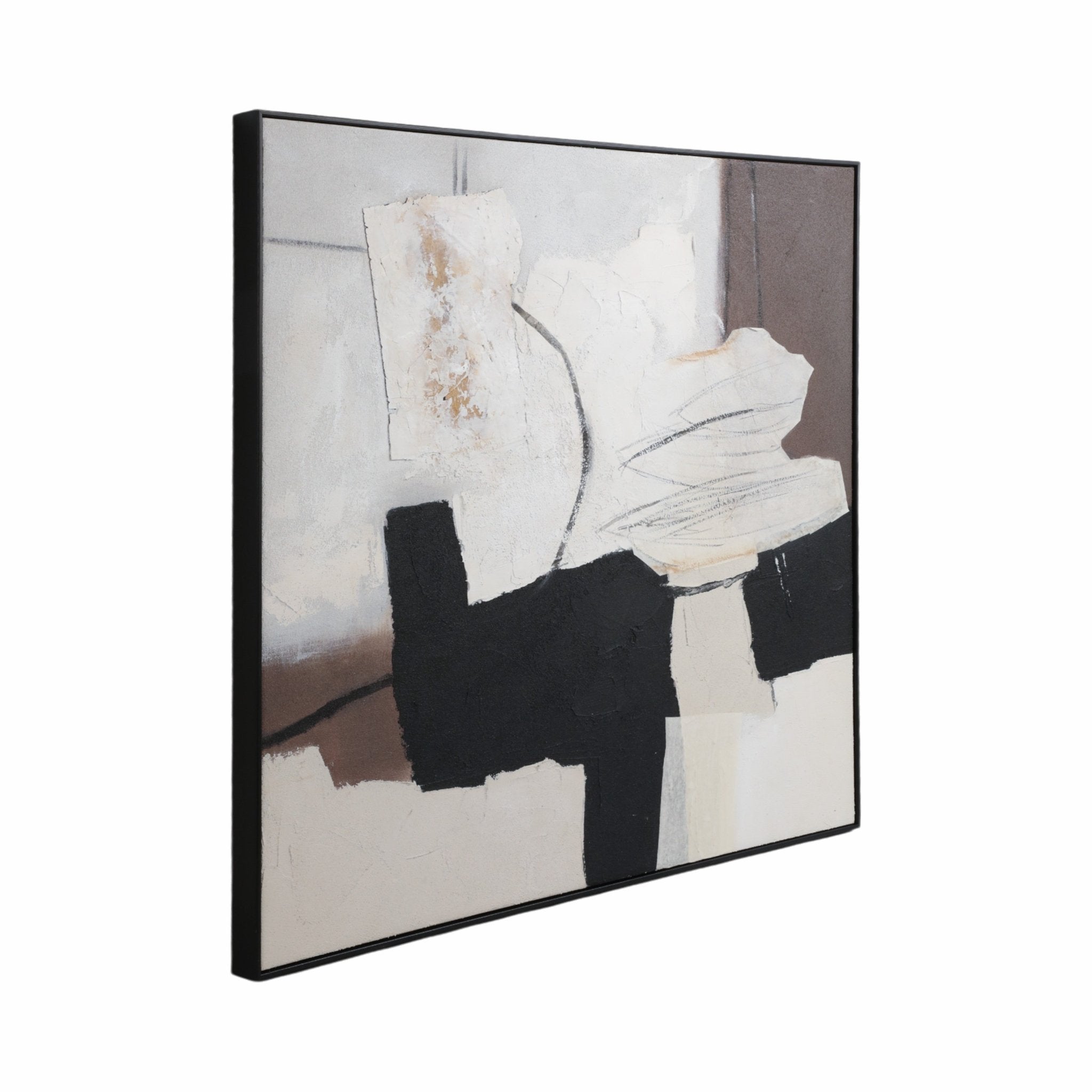 40X40 TIAGO HANDPAINTED WALL ART Wall Art| Sagebrook Home