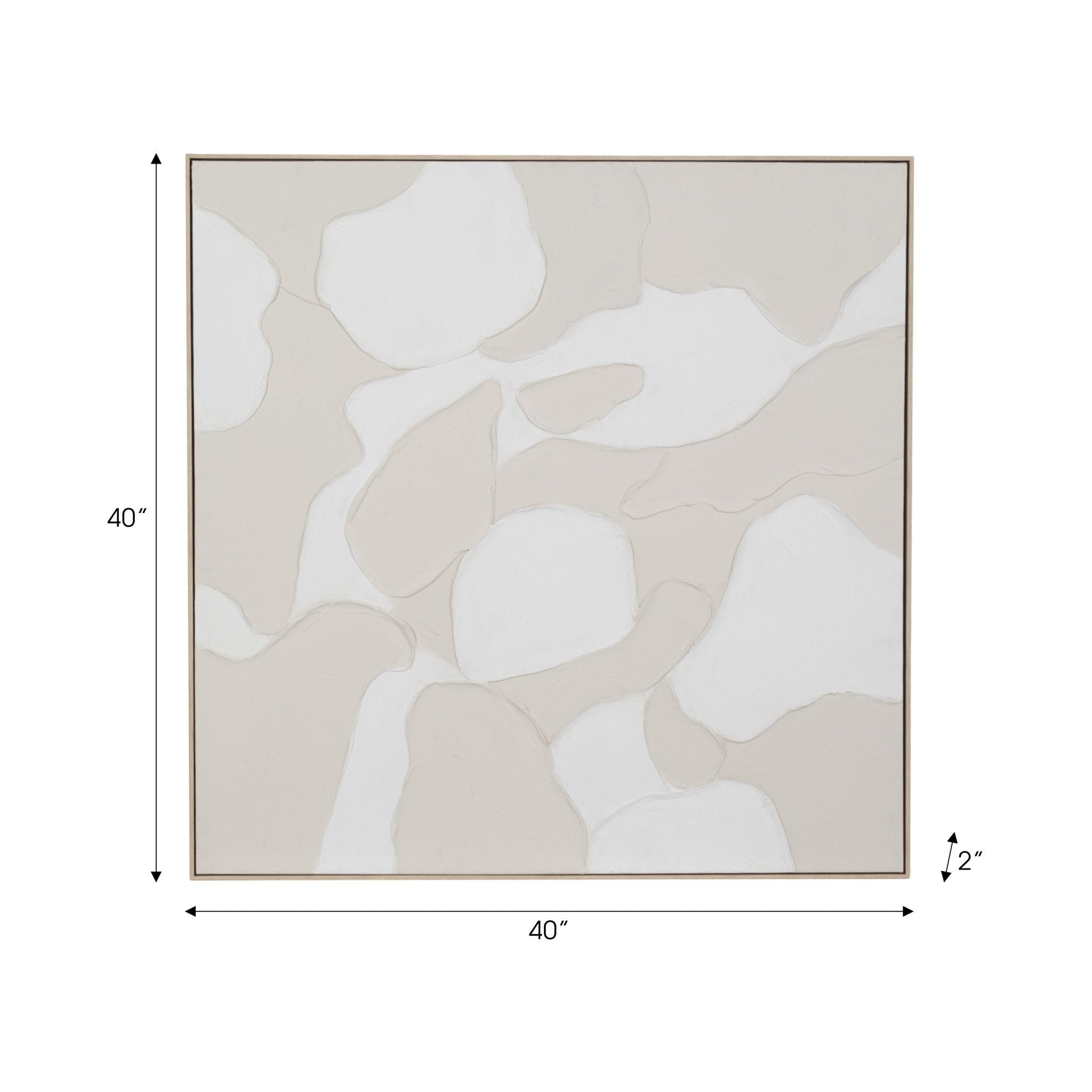 40x40 Torin Handpainted Wall Art Wall Art| Sagebrook Home